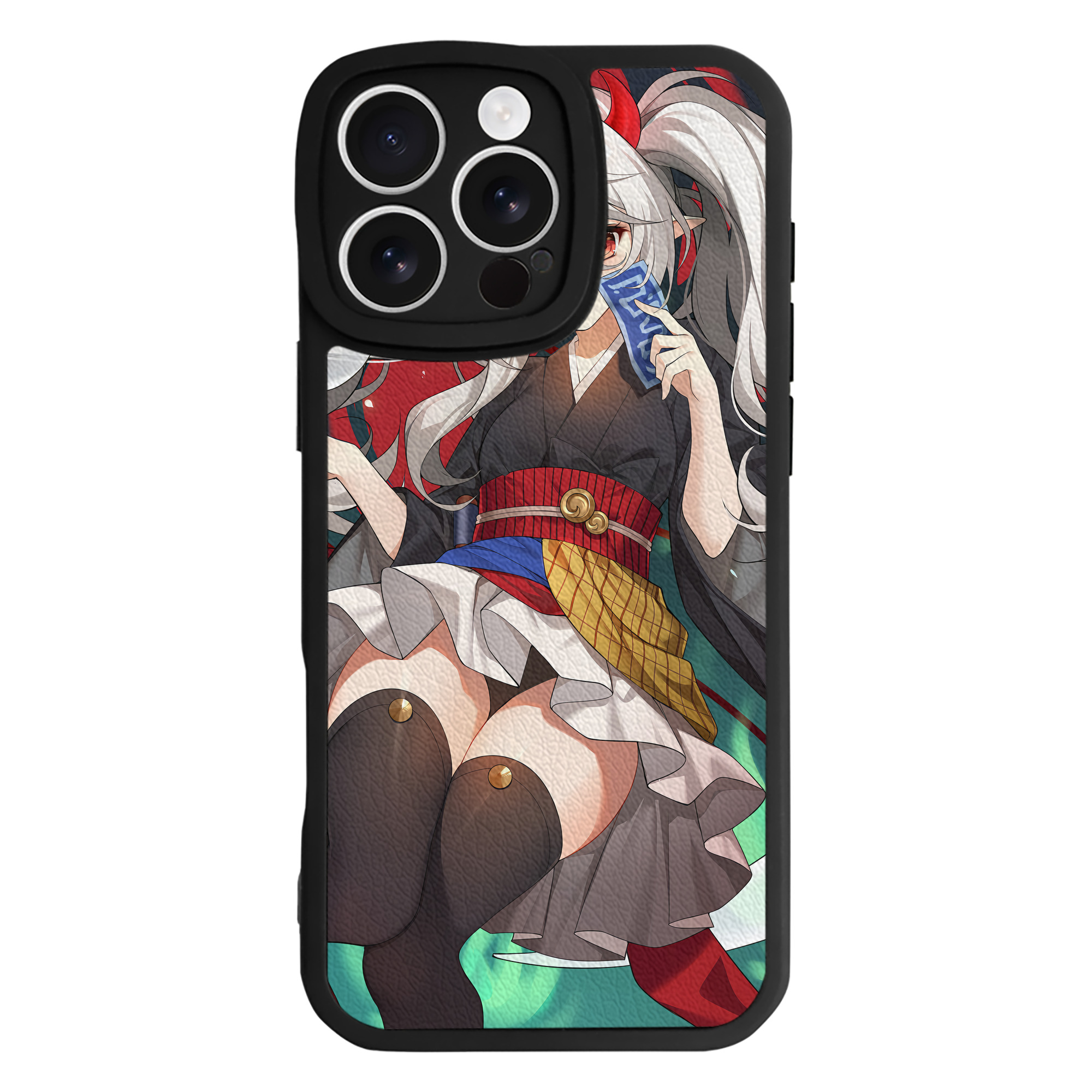 （画像用） 遊☆戯☆王 Yu-Gi-Oh! 【iPhone 16シリーズ対応】シリコンスマホケース（レザー調） 材質：シリコン
